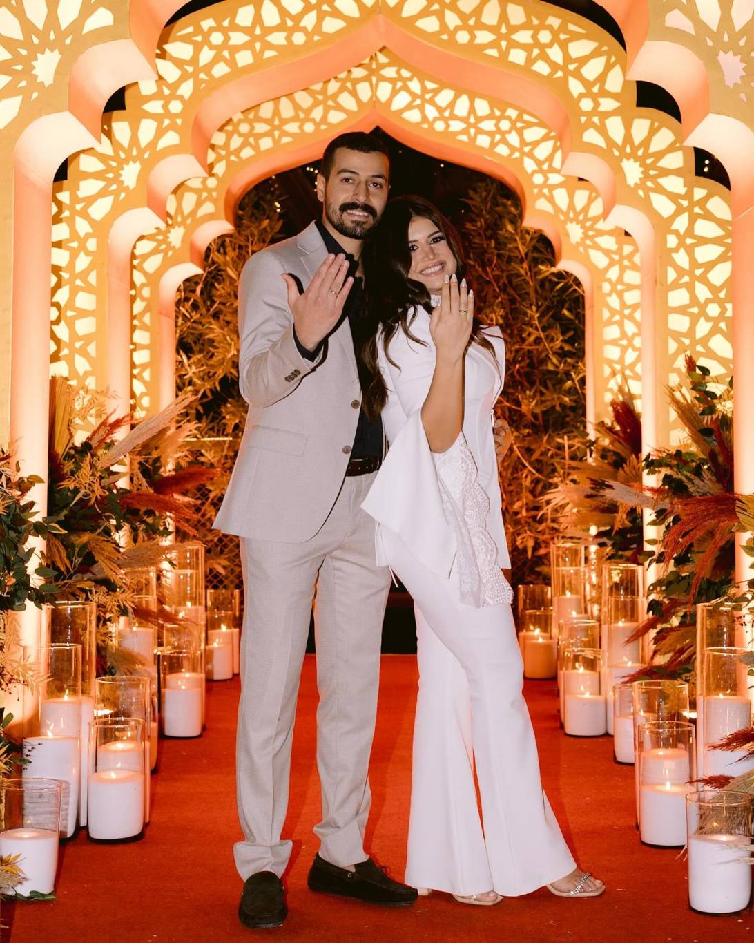 ديانا هشام تعلن خطوبتها على شاب من خارج الوسط الفني (صور)