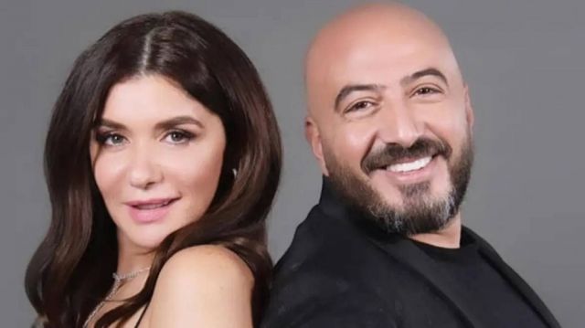 مجدي الهواري وغادة عادل