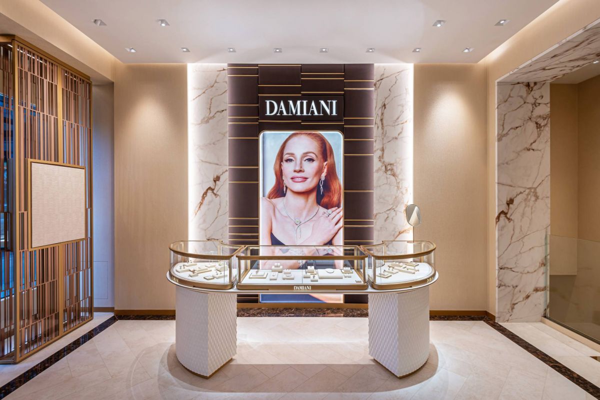 Damiani تكشف عن متجرها بمفهوم جديد