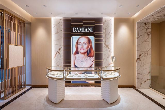 Damiani تكشف عن متجرها بمفهوم جديد