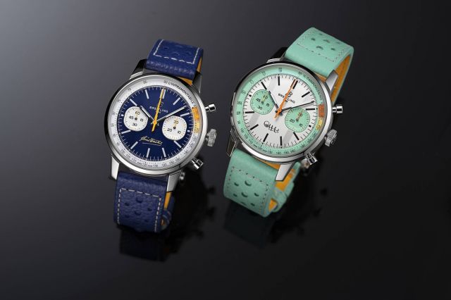 دار Breitling تُطلق ساعة أنيقة بألوان مميّزة