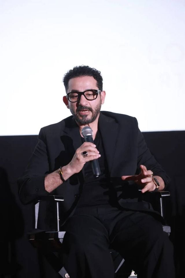 أحمد حلمي يُلقي كلمة في المهرجان