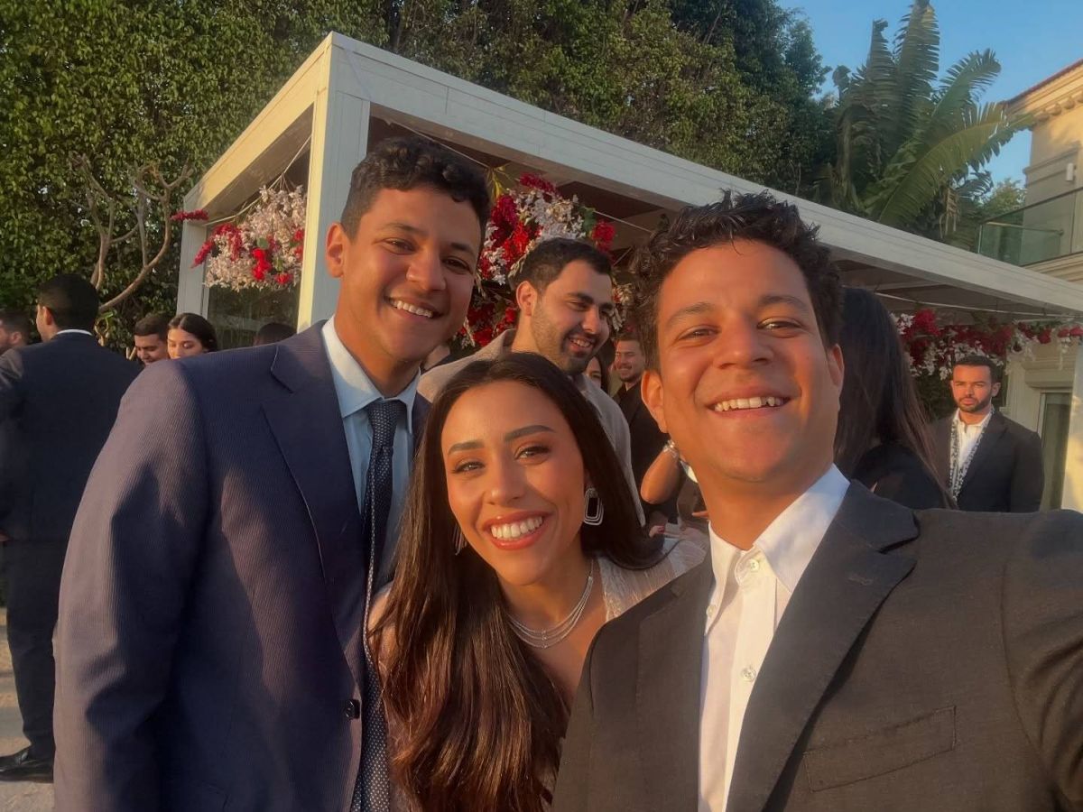 أحمد داش يحتفل بعقد قران شقيقه (صور)