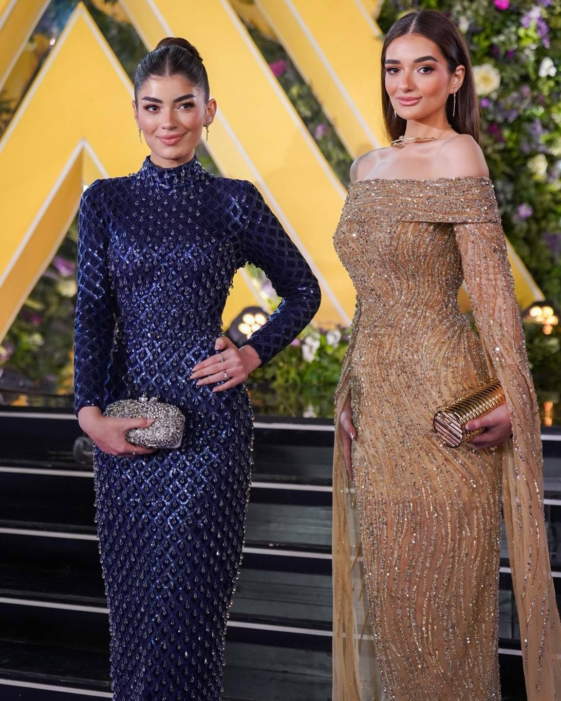 ملك أحمد زاهر توجّه رسالة مؤثرة الى شقيقتها ليلى بعد عقد قرانها