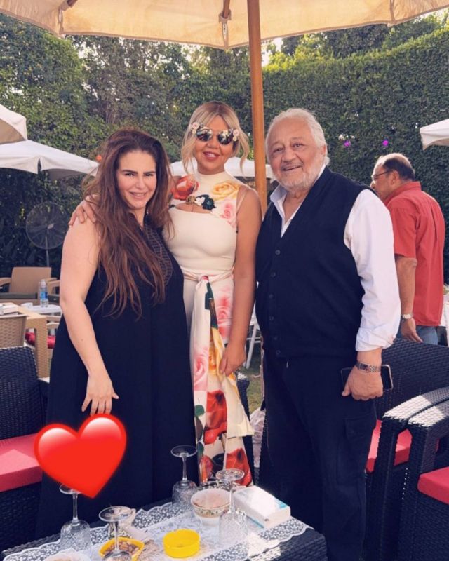 بوسي شلبي وخالد زكي ودنيا عبد العزيز في الاحتفال بـ