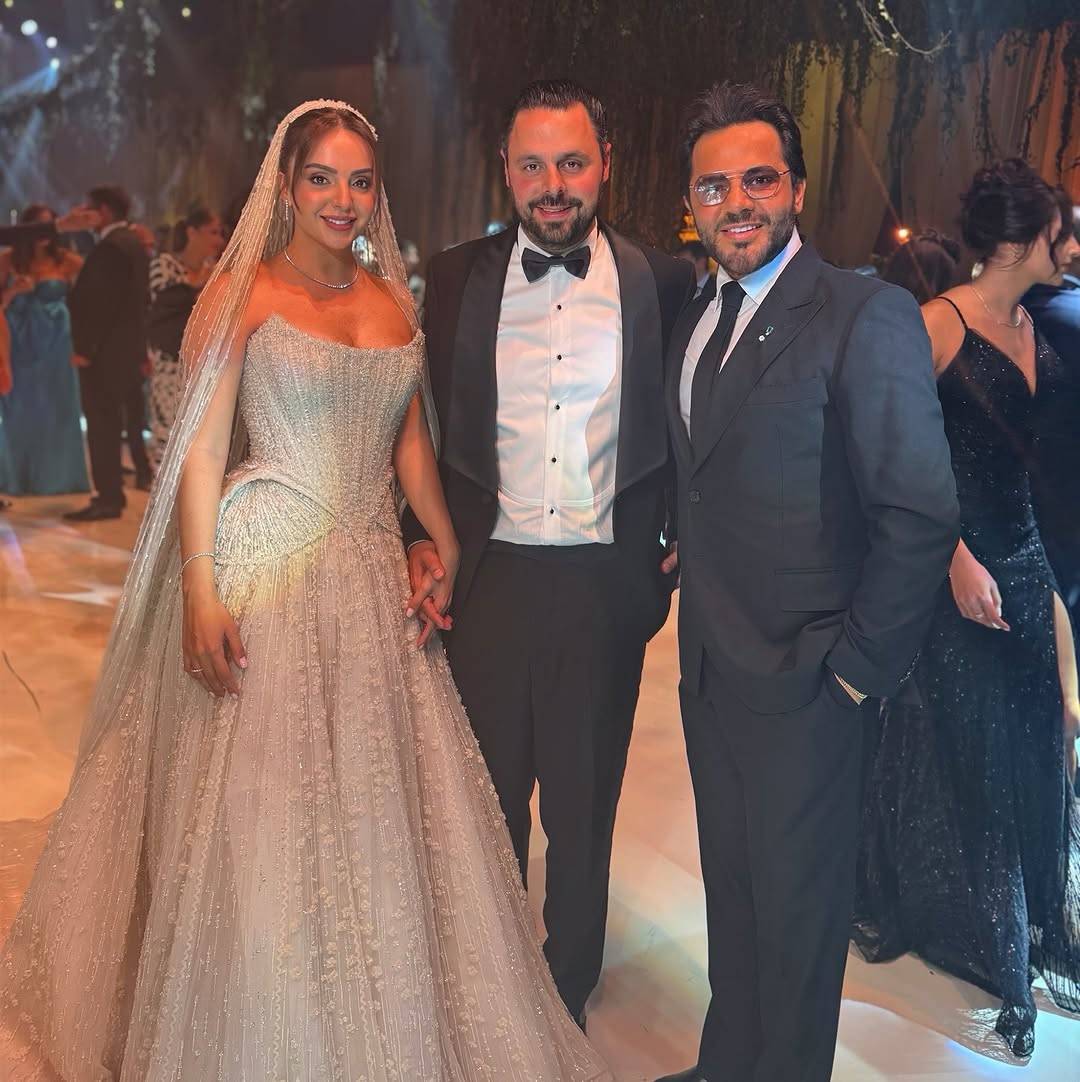 جورج وسوف يحتفل بزفاف نجله حاتم بحضور النجوم (فيديو)