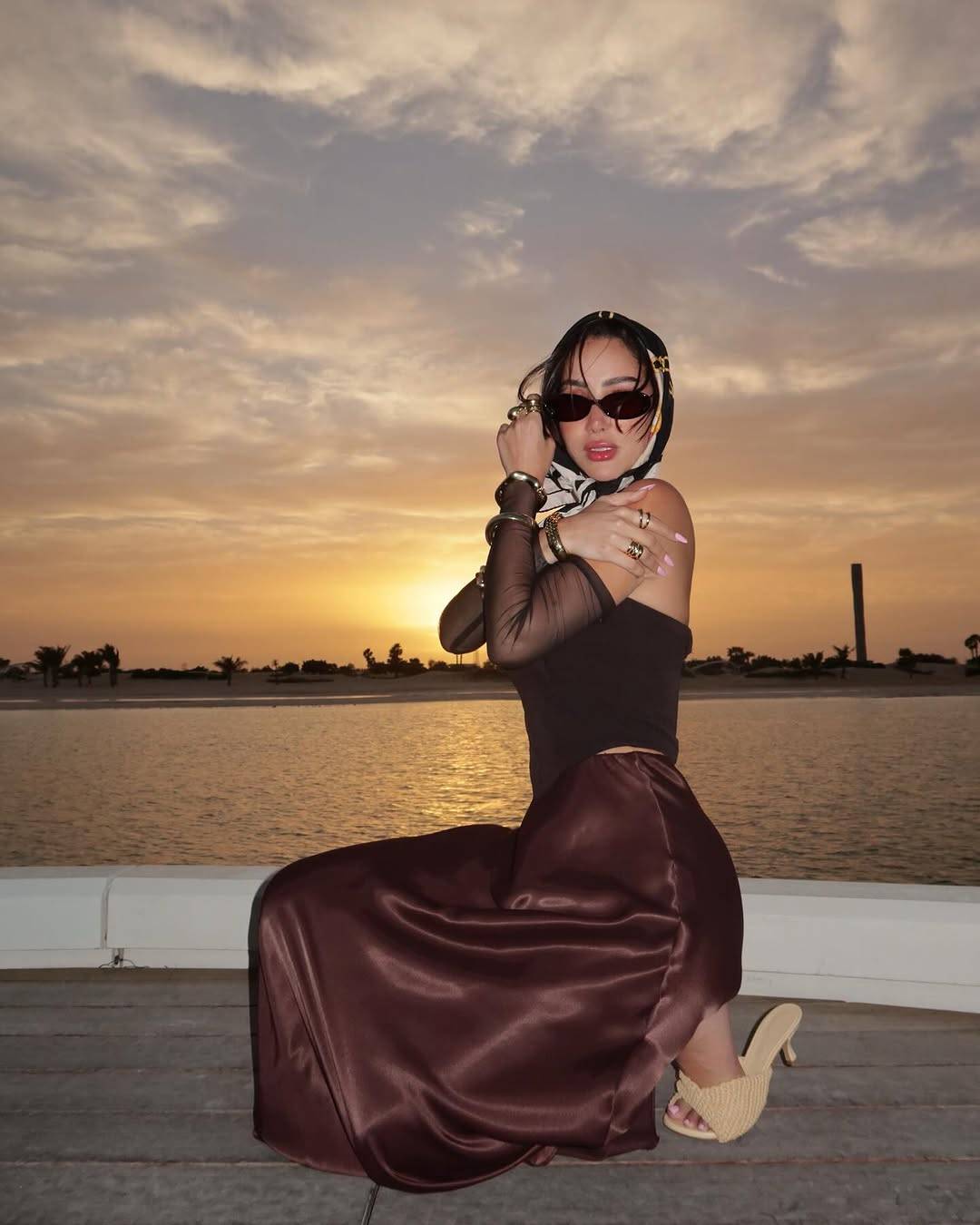 بسمة بوسيل تمنح أطفالها عطلة مميزة وتجربة فريدة (فيديو)