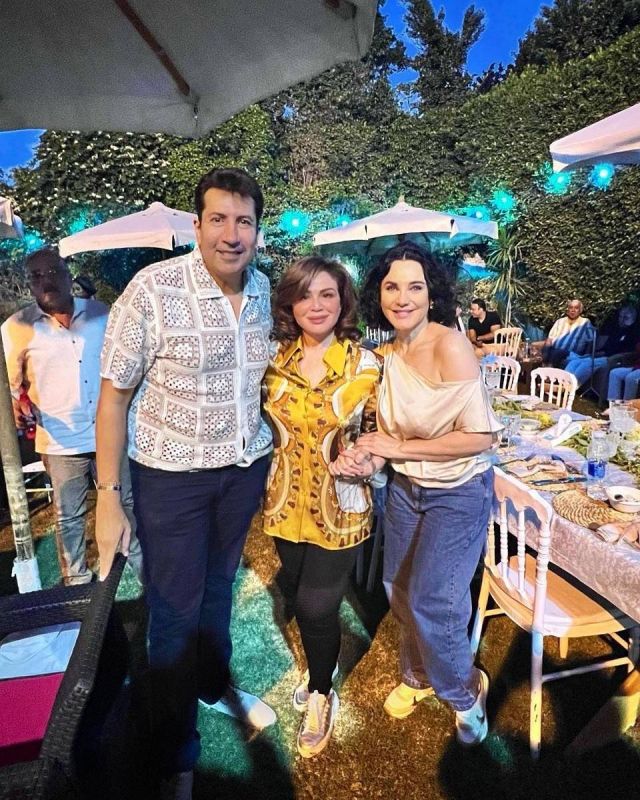 إلهام شاهين وسولاف فواخرجي وهاني رمزي