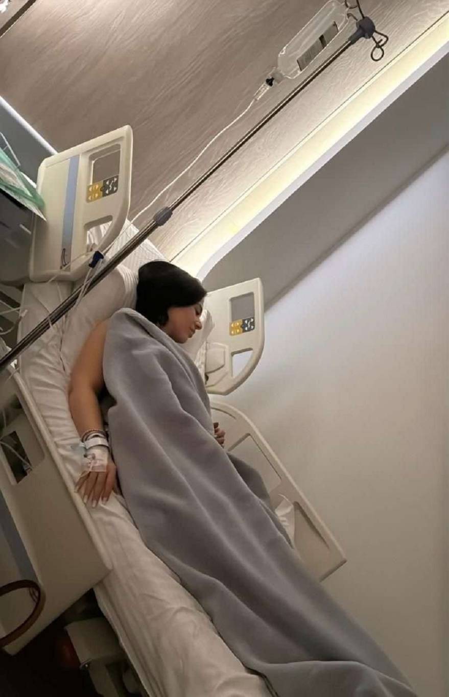 علياء صبحي في المستشفى علياء صبحي في المستشفى