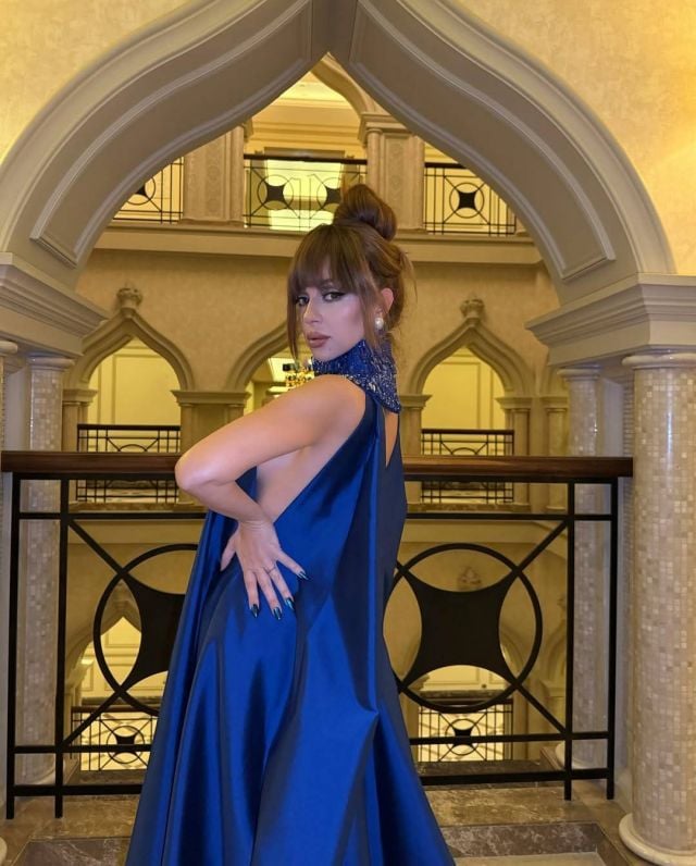 ميريام فارس تتألق بإطلالة ملكية فاخرة