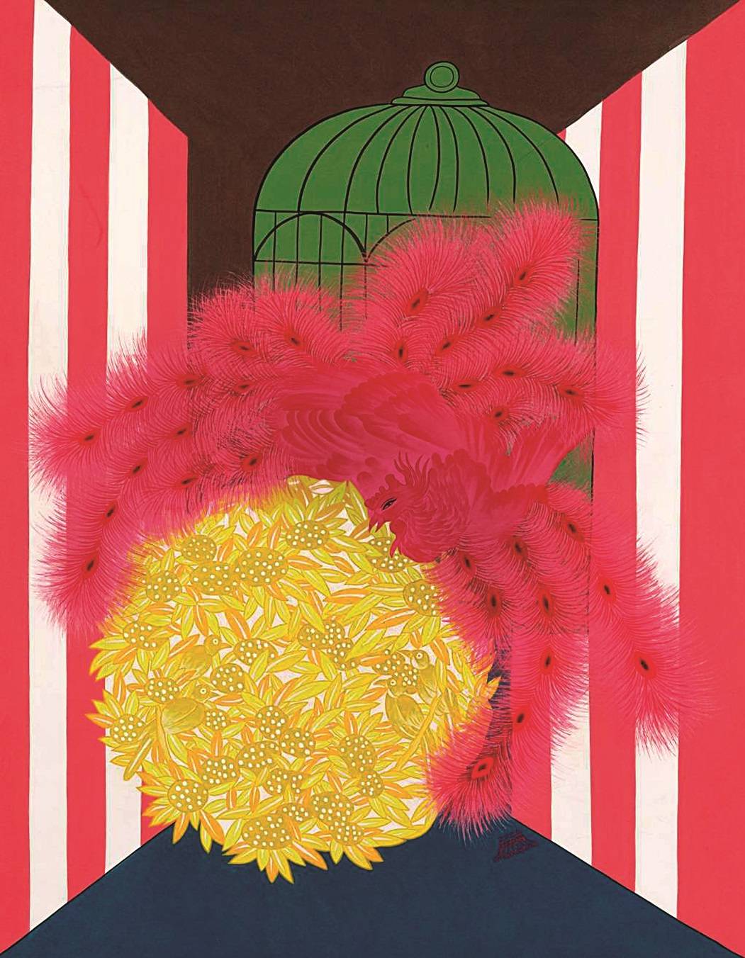 Soonkyung Oh Title_ Brilliant Colors (Series) Year_ 2024 Medium_ Hanji with traditional natural pigments Dimensions_ 85 × 66 cm Courtesy_ Artist
Soonkyung Oh Title_ Brilliant Colors (Series) Year_ 2024 Medium_ Hanji with traditional natural pigments Dimensions_ 85 × 66 cm Courtesy_ Artist