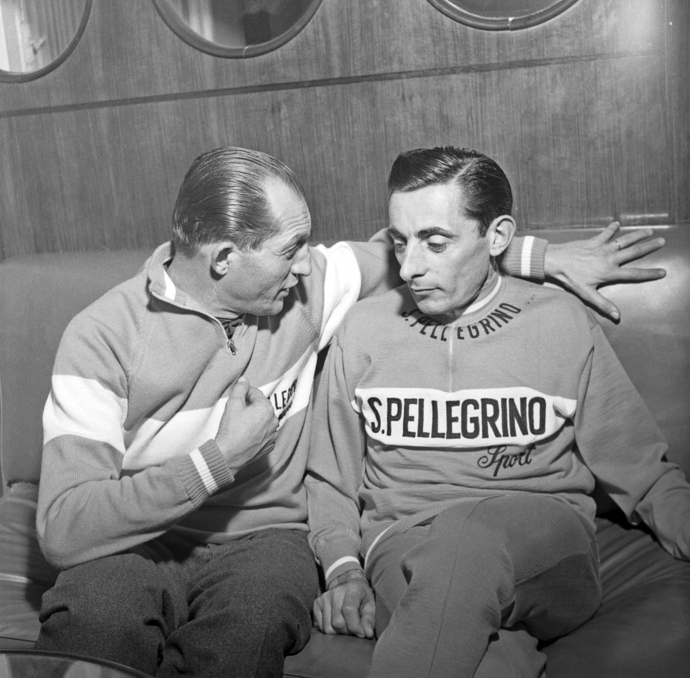 Gino Bartali and Fausto Coppi 1959 Gino Bartali and Fausto Coppi 1959