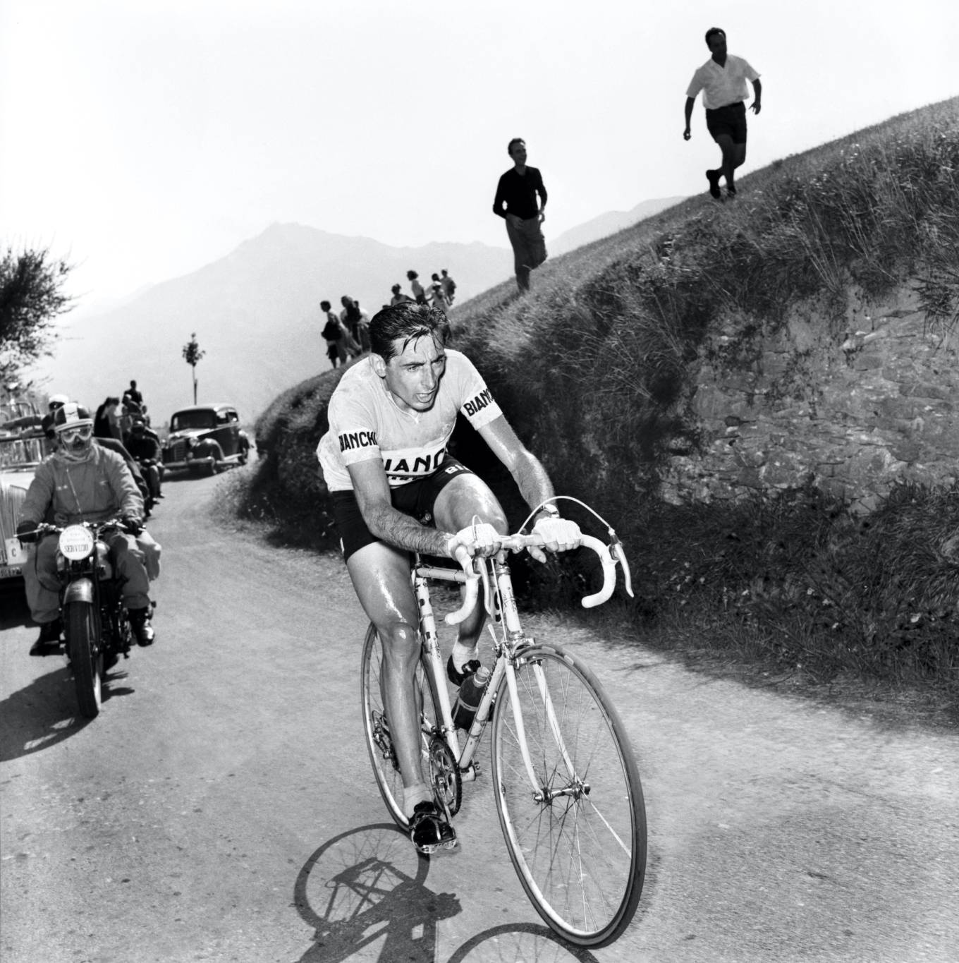 Fausto Coppi Winner of the Race Giro Dell'Appennino 1955 Fausto Coppi Winner of the Race Giro Dell'Appennino 1955