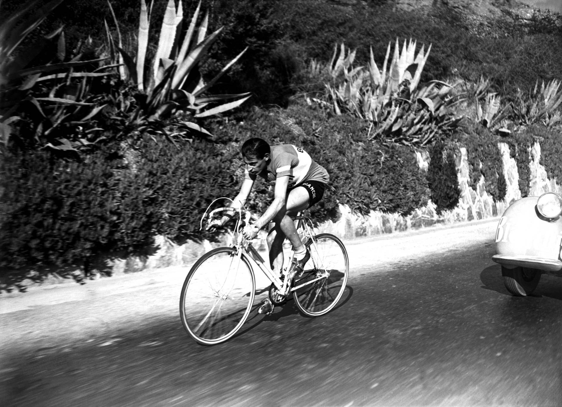 Fausto Coppi Cycling Race MilanSan Remo_1949 Fausto Coppi Cycling Race MilanSan Remo_1949
