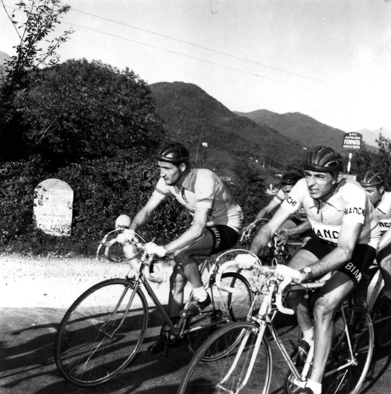 Gino Bartali and Fausto Coppi Coppa Bernocchi 1952 Gino Bartali and Fausto Coppi Coppa Bernocchi 1952