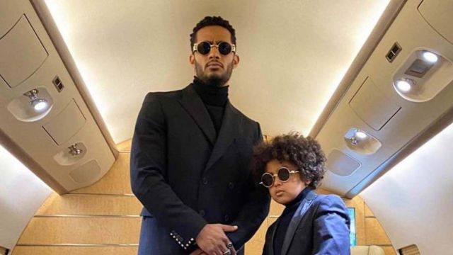 محمد رمضان ونجله علي