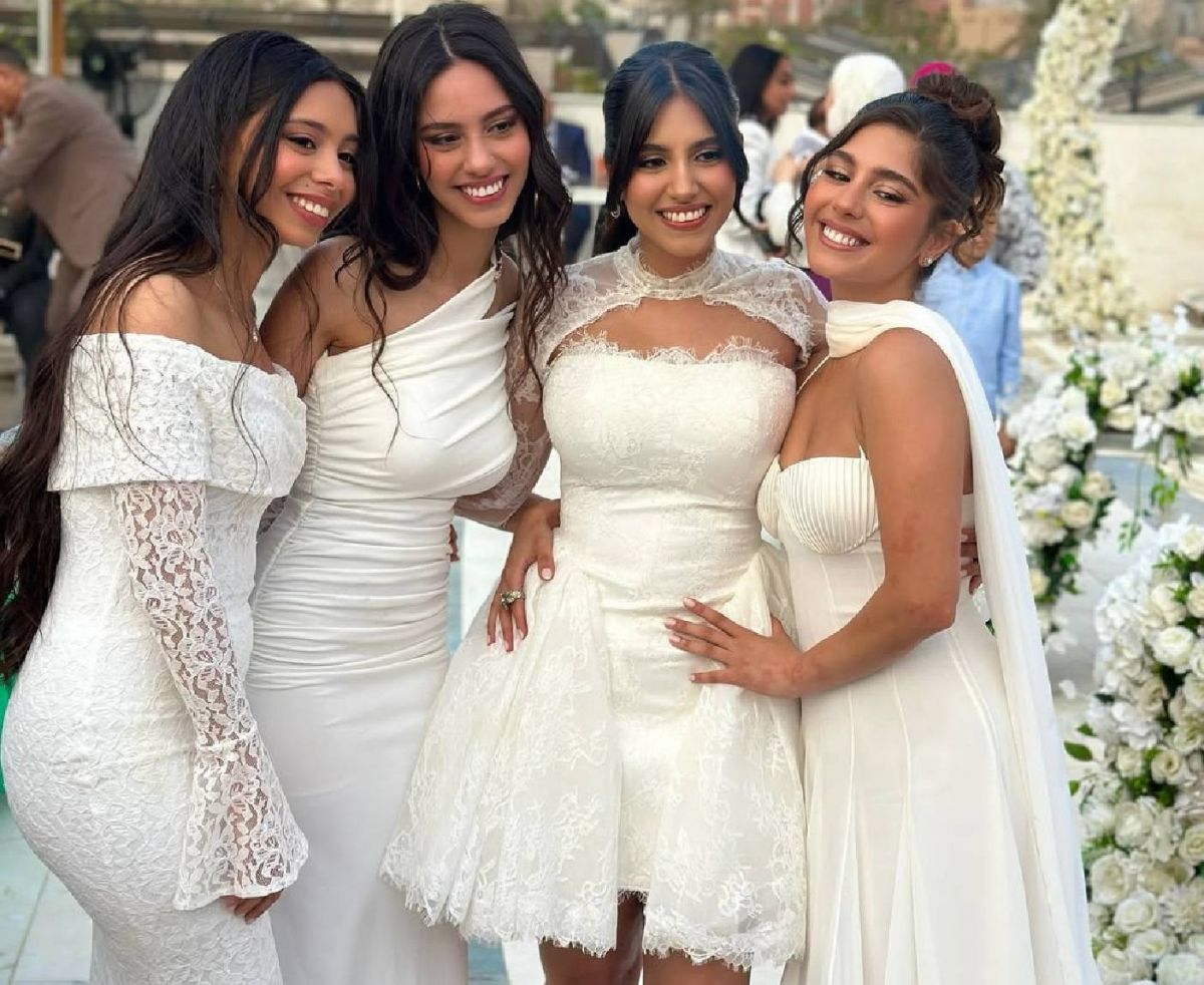 مايان السيد تحتفل بعقد قران شقيقتها (فيديو)