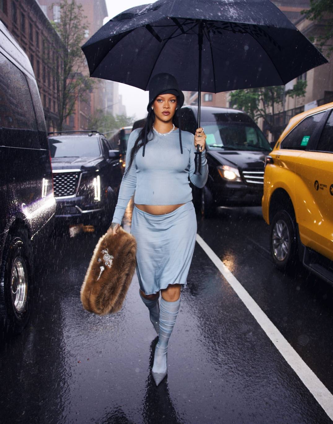 Rihanna in Messika - Before MET GALA Rihanna in Messika - Before MET GALA