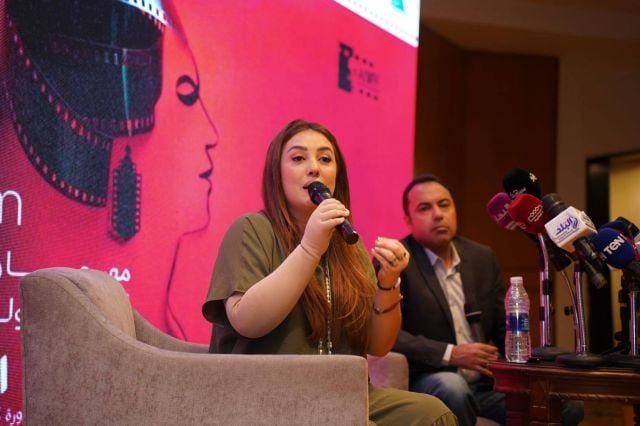 كندة علوش تتحدث في الندوة
