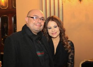 وفاة زوج كارول سماحة المنتج وليد مصطفى