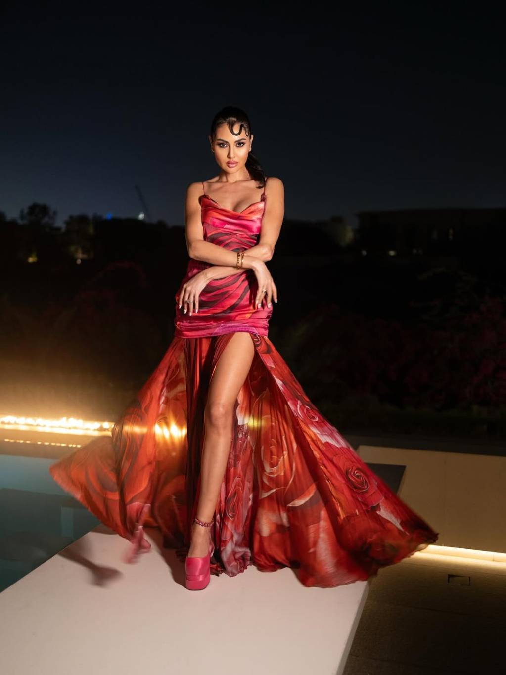 مريم حسين بإطلالة من روبيرتو كافاللي Roberto Cavalli مريم حسين بإطلالة من روبيرتو كافاللي Roberto Cavalli