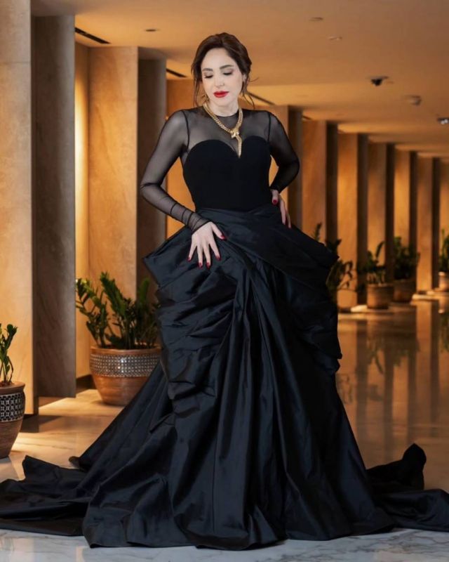 عبير نعمة بفستان نجا سعادة 