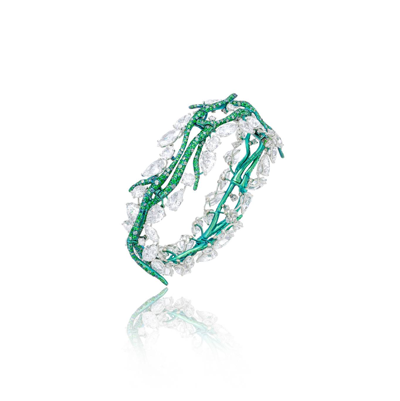 White Label Collection Four Seasons Branch Bangle White Label Collection Four Seasons Branch Bangle