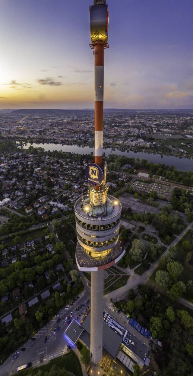 إطلالة برج الدانوب في دوناو بارك 