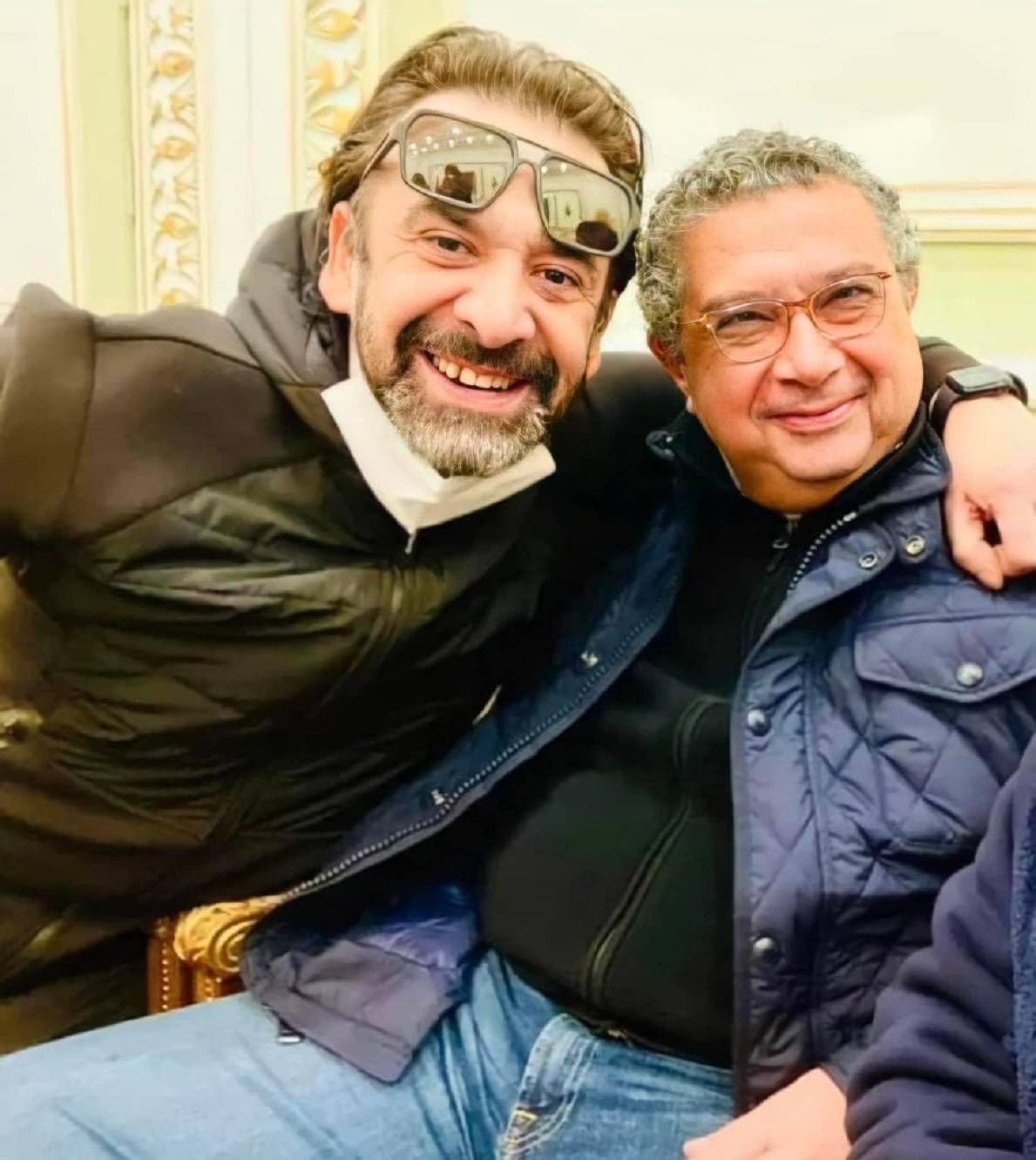 ماجد الكدواني وكريم عبد العزيز ماجد الكدواني وكريم عبد العزيز