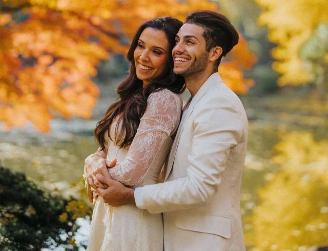 مينا مسعود وخطيبته