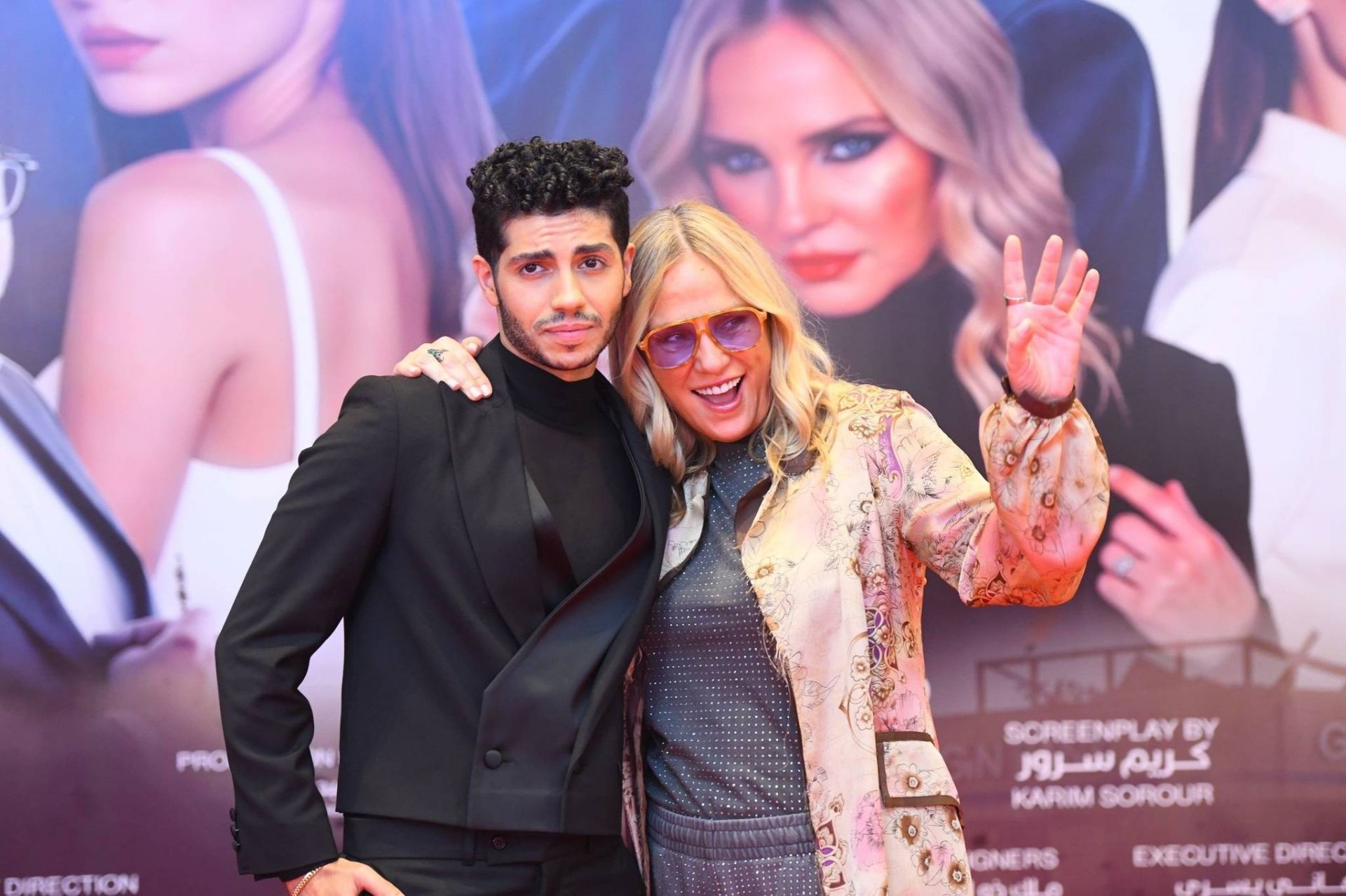 شيرين رضا ومينا مسعود في العرض الخاص للفيلم شيرين رضا ومينا مسعود في العرض الخاص للفيلم