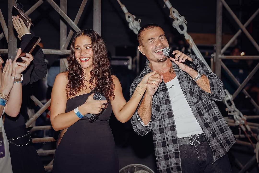 أولاد عمرو دياب يحتفلون بعيد الأب بصور خاصة