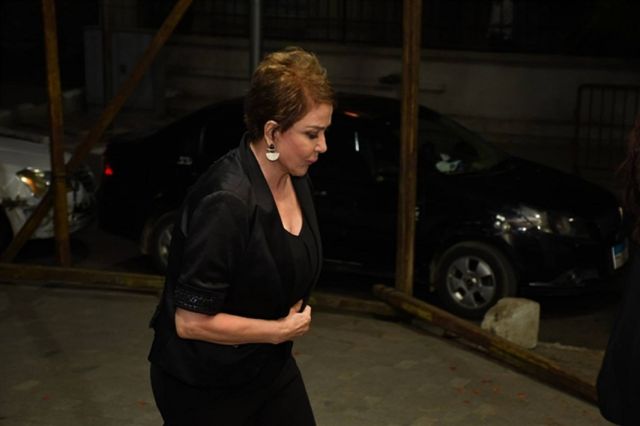 مادلين طبر تصل العزاء