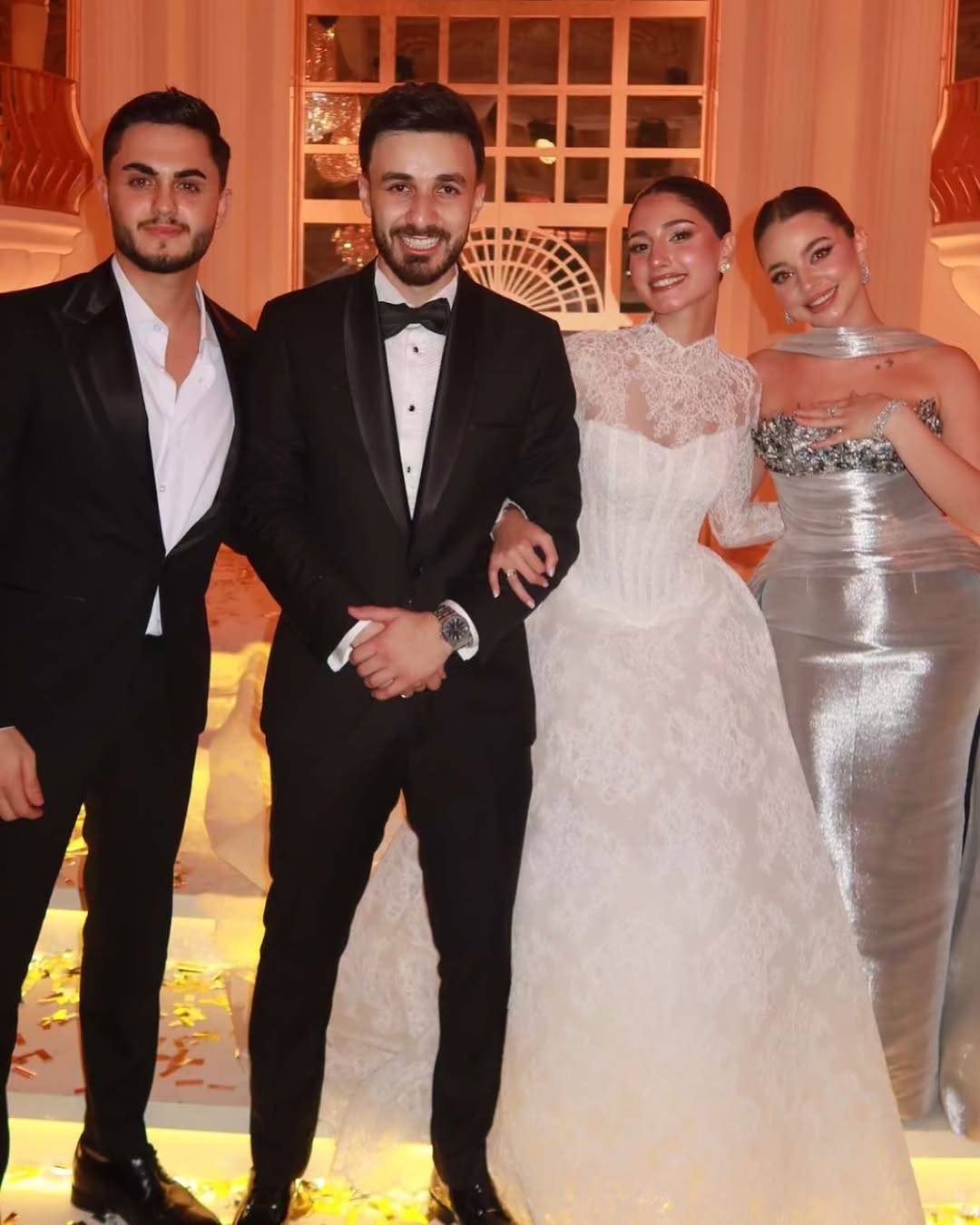 شيرين بيوتي بورطة مضحكة في زفافها... وديو بيسان إسماعيل وملحم زين