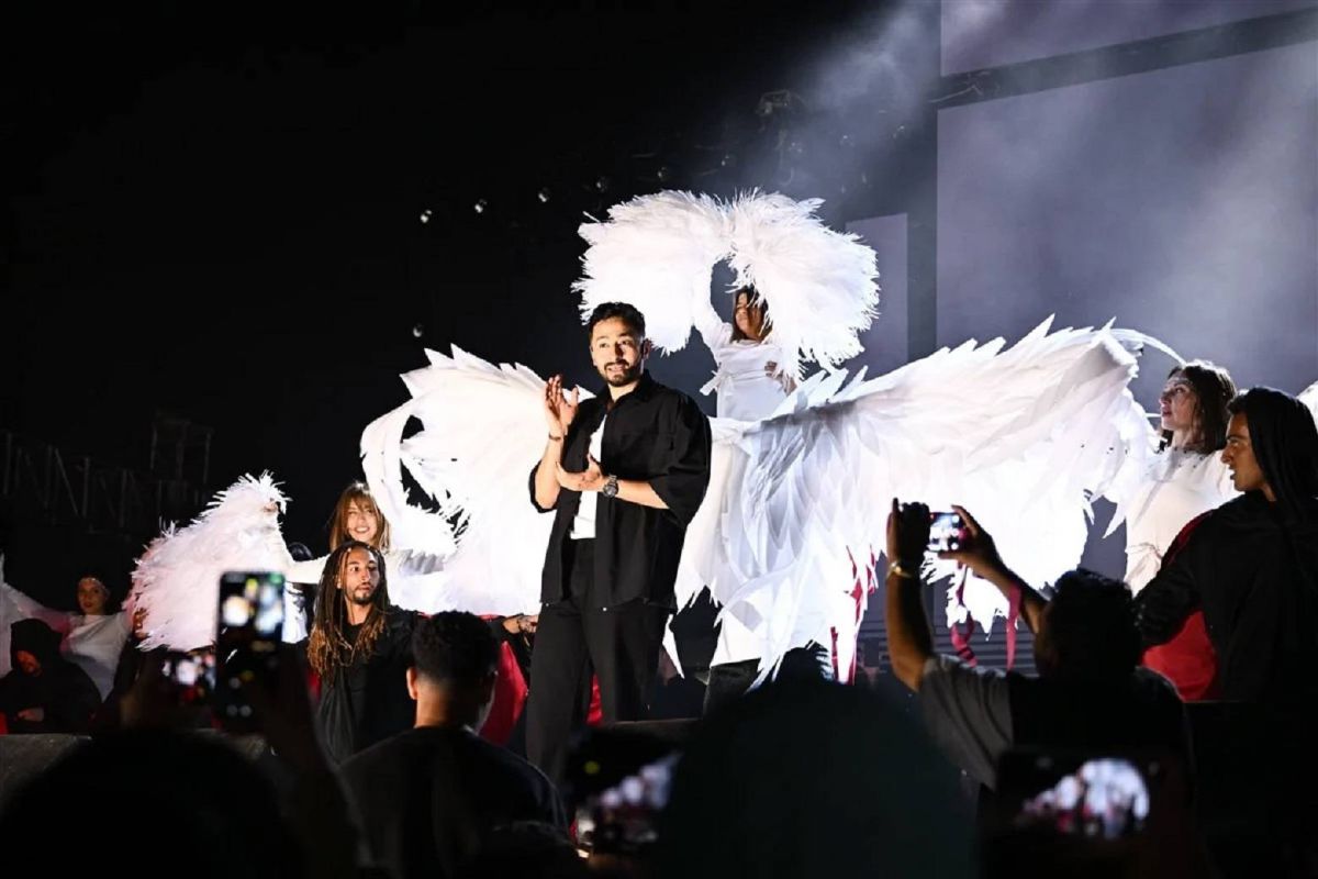 حمادة هلال يشكر جمهوره بعد نجاحه في حفل القطامية (صور)