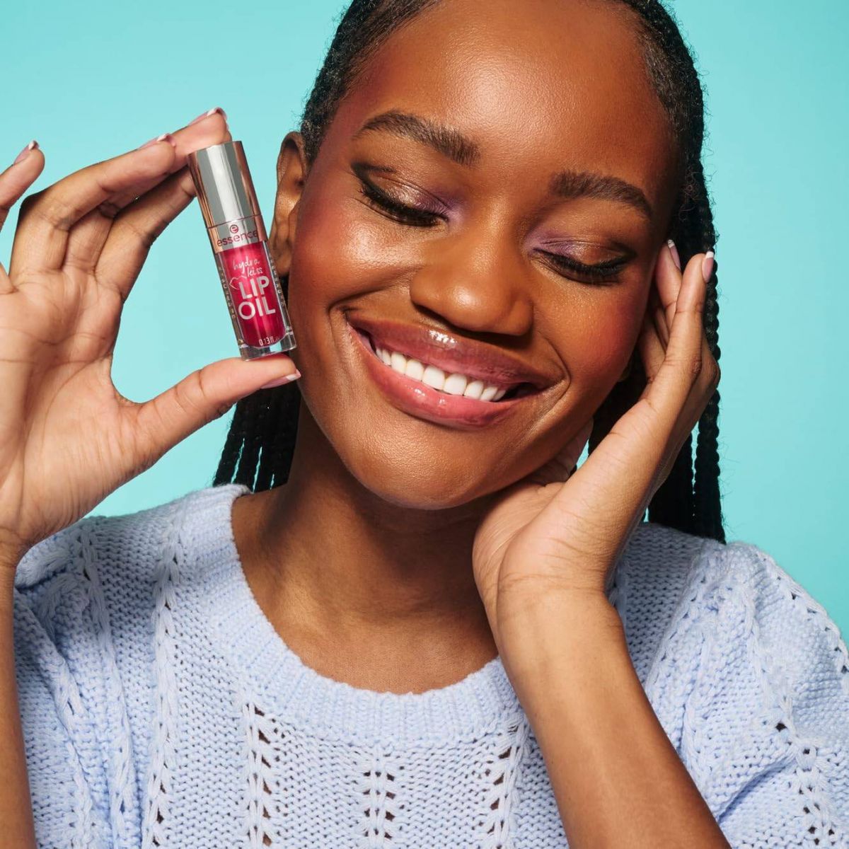 تألقي هذه الصيفية hydra kiss lip oil من essence