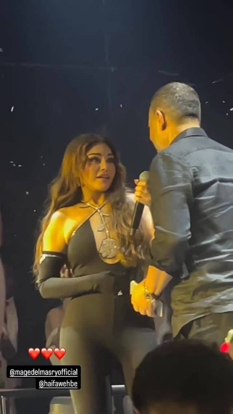 ماجد المصري مع هيفاء وهبي