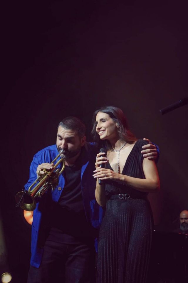 هبة طوجي وإبراهيم معلوف