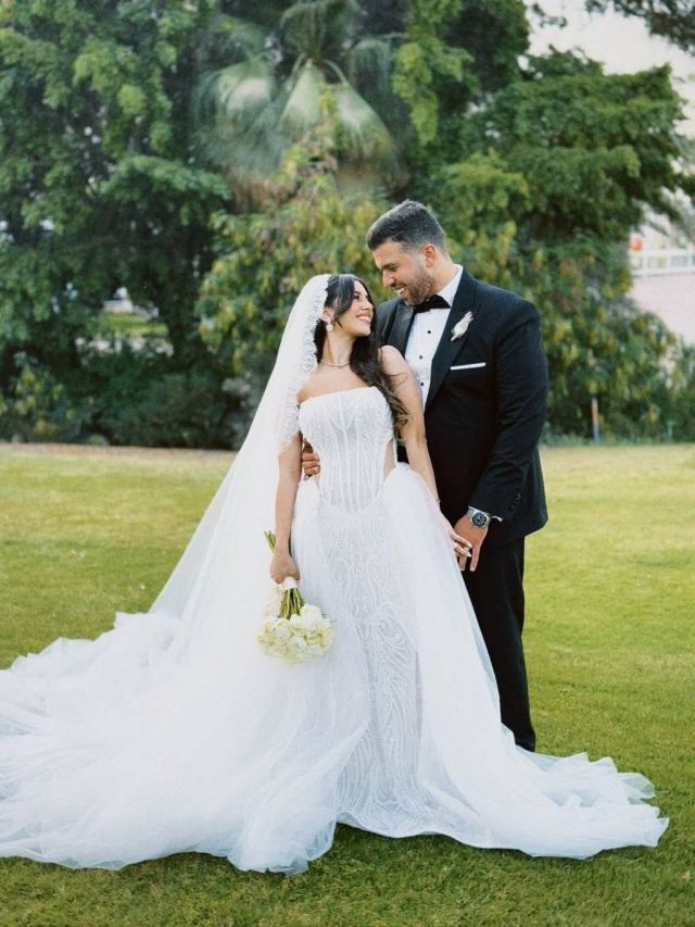 شقيقة مايان السيد وعريسها