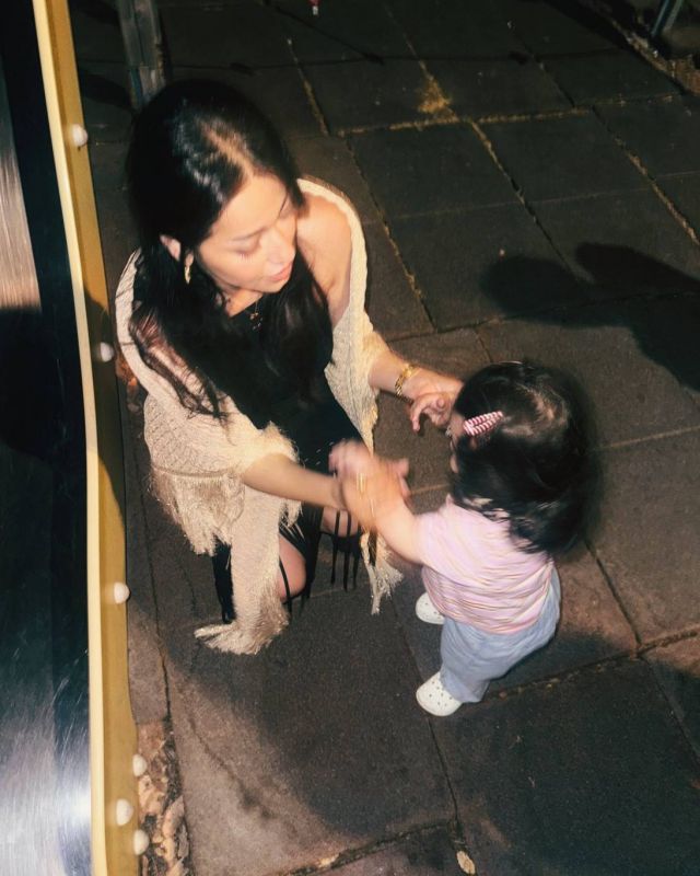 رحمة رياض وابنتها عالية