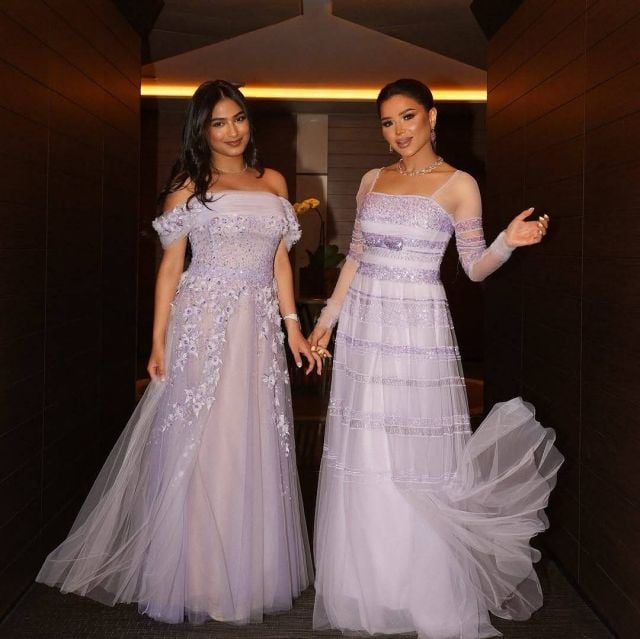 نهى نبيل وابنتها