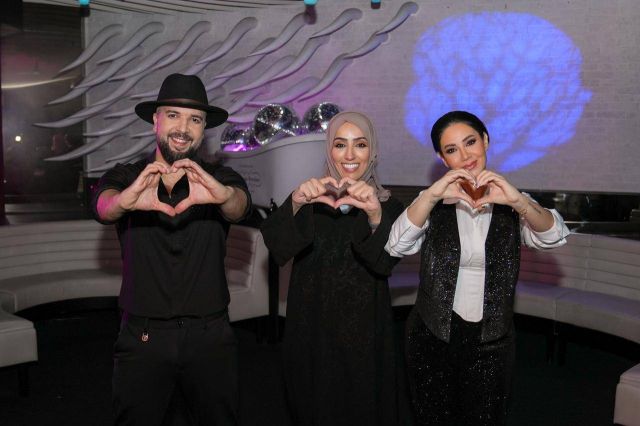 ديانا حداد ونهلة الفهد والدوزي