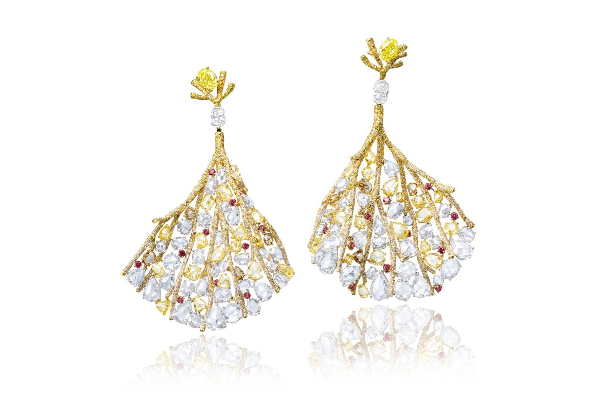 White Label Collection Coral Earrings White Label Collection Coral Earrings