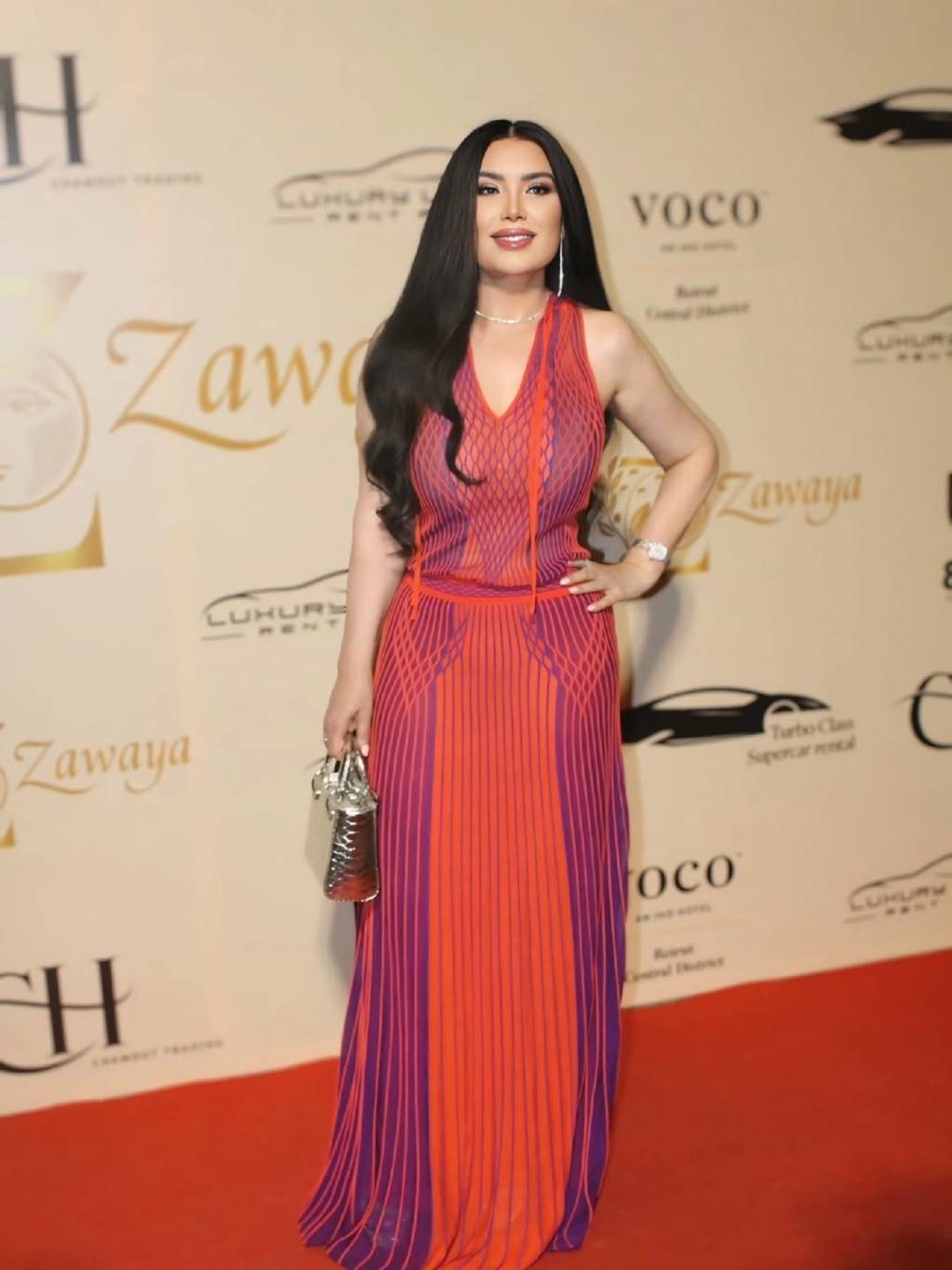 الظهور الأول لعبير صبري بعد طلاقها (صور)