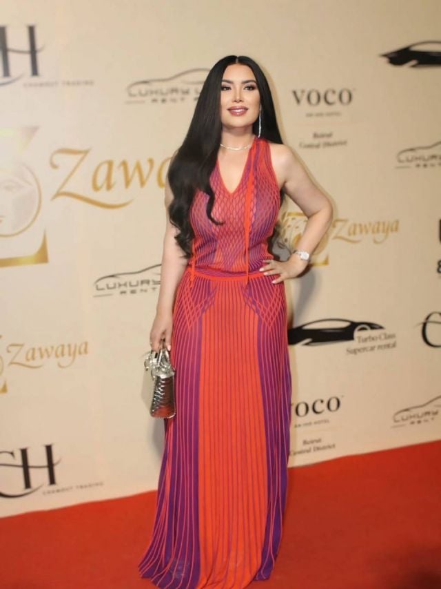 الظهور الأول لعبير صبري بعد طلاقها (صور)