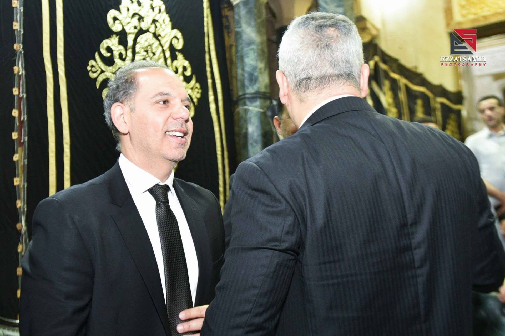 رامي إمام يُعزّي تامر عبد المنعم رامي إمام يُعزّي تامر عبد المنعم