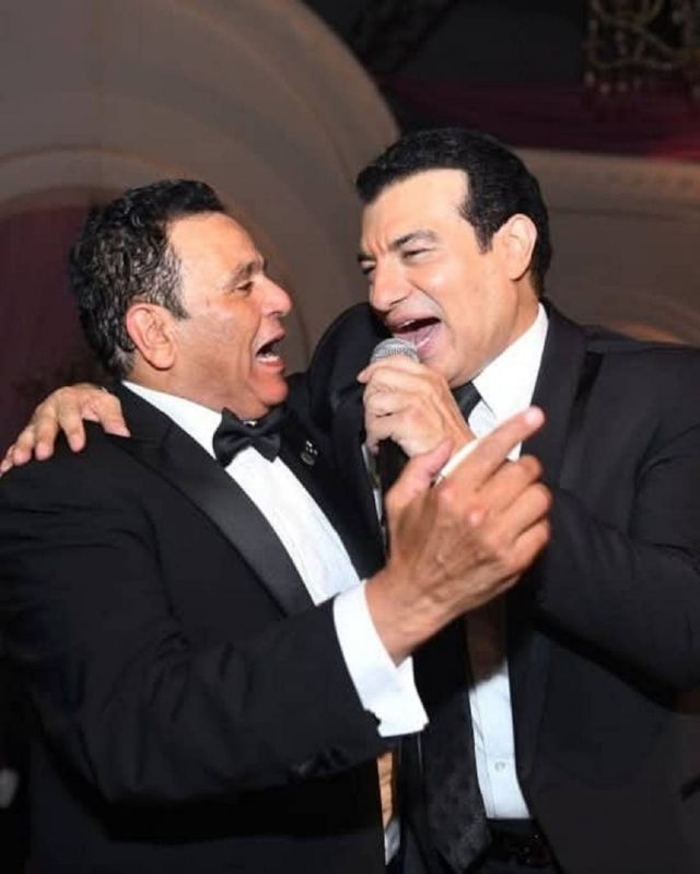 محمد فؤاد يشارك إيهاب توفيق الغناء