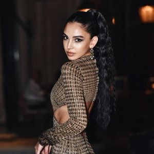 سلمى أبو ضيف تتحدث لكاميرا 
