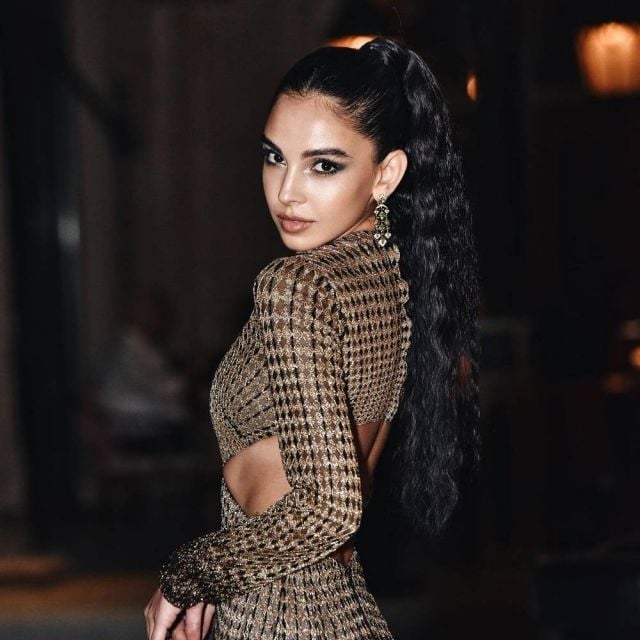 سلمى أبو ضيف تتحدث لكاميرا 