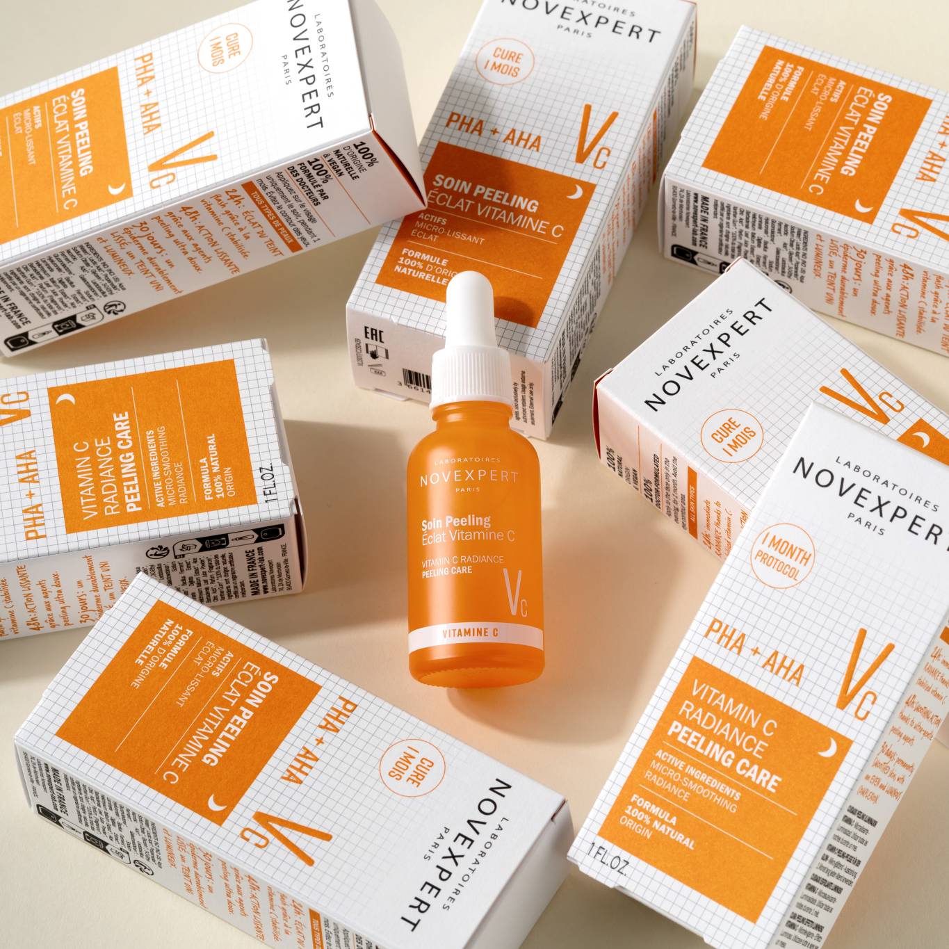 BOX + VITAMIN C RADIANCE PEELING CARE BOX + VITAMIN C RADIANCE PEELING CARE